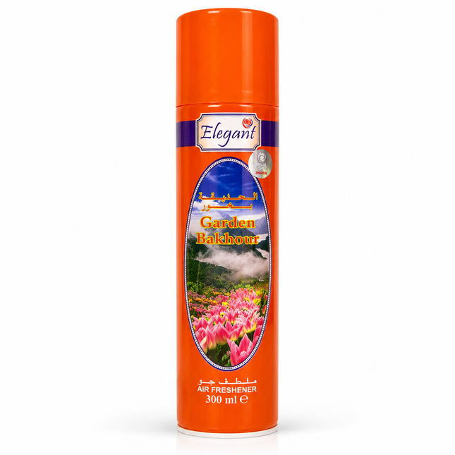 Elegant Garden Bakhour Lufterfrischer 300ml – Orientalischer Raumduft Spray