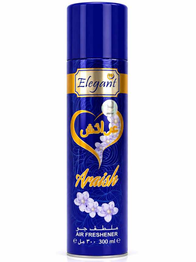 Elegant Araish Lufterfrischer 300ml – Frischer & langanhaltender Raumduft