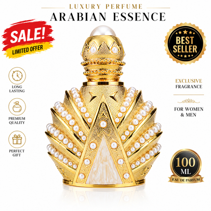 Arabian Essence Eau de Parfum 100ml – Luxuriöser, orientalischer Duft für Damen & Herren