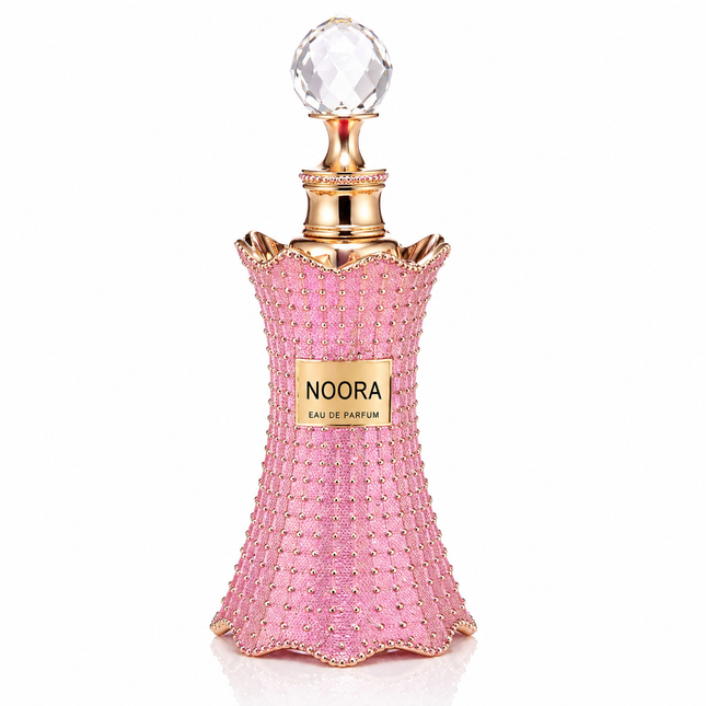 NOORA Eau de Parfum Luxus Duft – Rosa Flakon