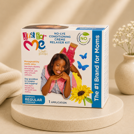 Just for Me No-Lye Conditioning Creme Relaxer Kit für Kinder