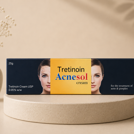 Tretinoin Acnesol Creme gegen Akne und Pickel 25 g