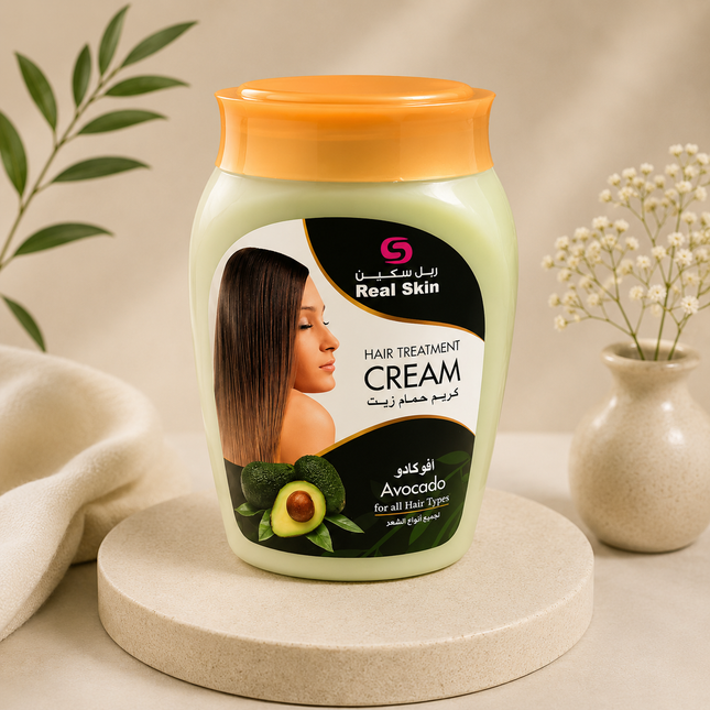 Real Skin Hair Treatment Cream mit Avocado