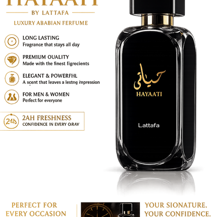 Lattafa Hayaati Eau de Parfum Unisex Luxus-Duft