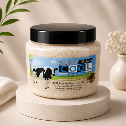 Silky Cool Extra Milk Gesichts- und Körperpeeling
