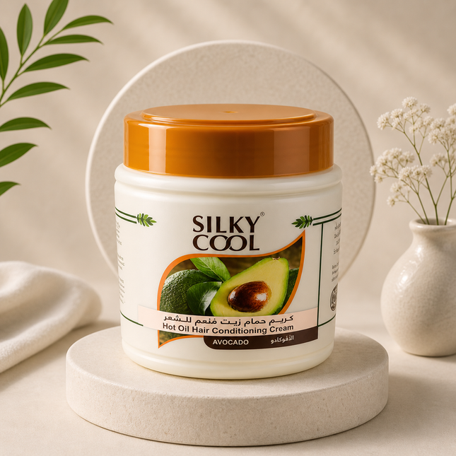 Silky Cool Avocado Hot Oil Haarpflegecreme