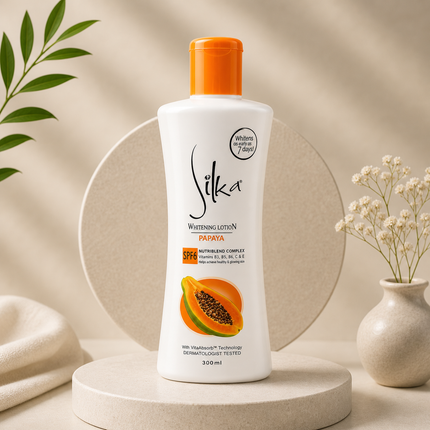 Silka Papaya Whitening Lotion SPF6